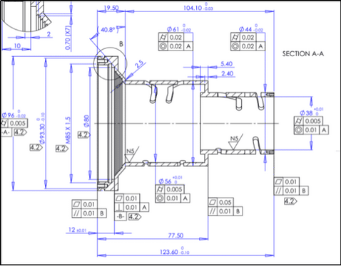 Optical component,CNC turning-milling