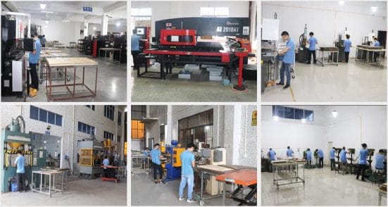 sheet metal stamping factory