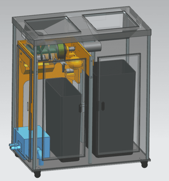 Smart Garbage Sorting Bin Design And Manufactured By Yijin Solution
