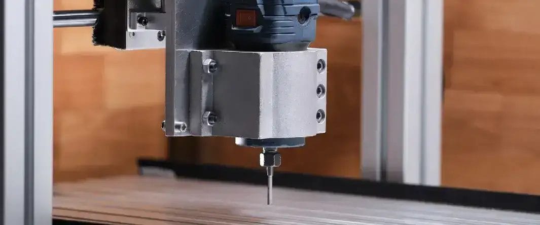 Fresadora CNC de 4 ejes