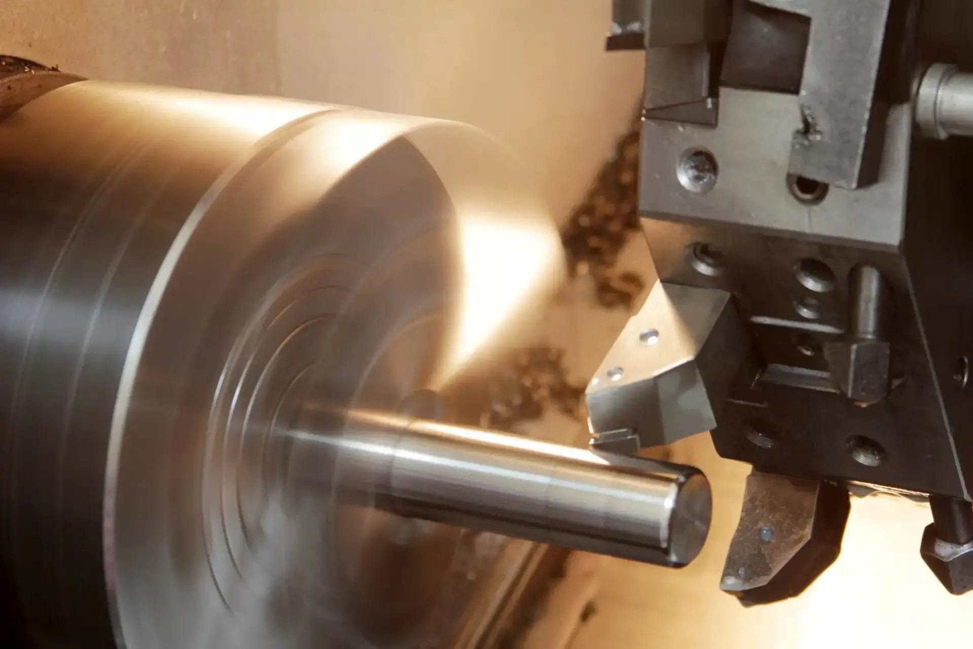 CNC-Drehprozess