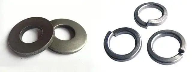 Ventajas y desventajas de las arandelas planas y de muelle