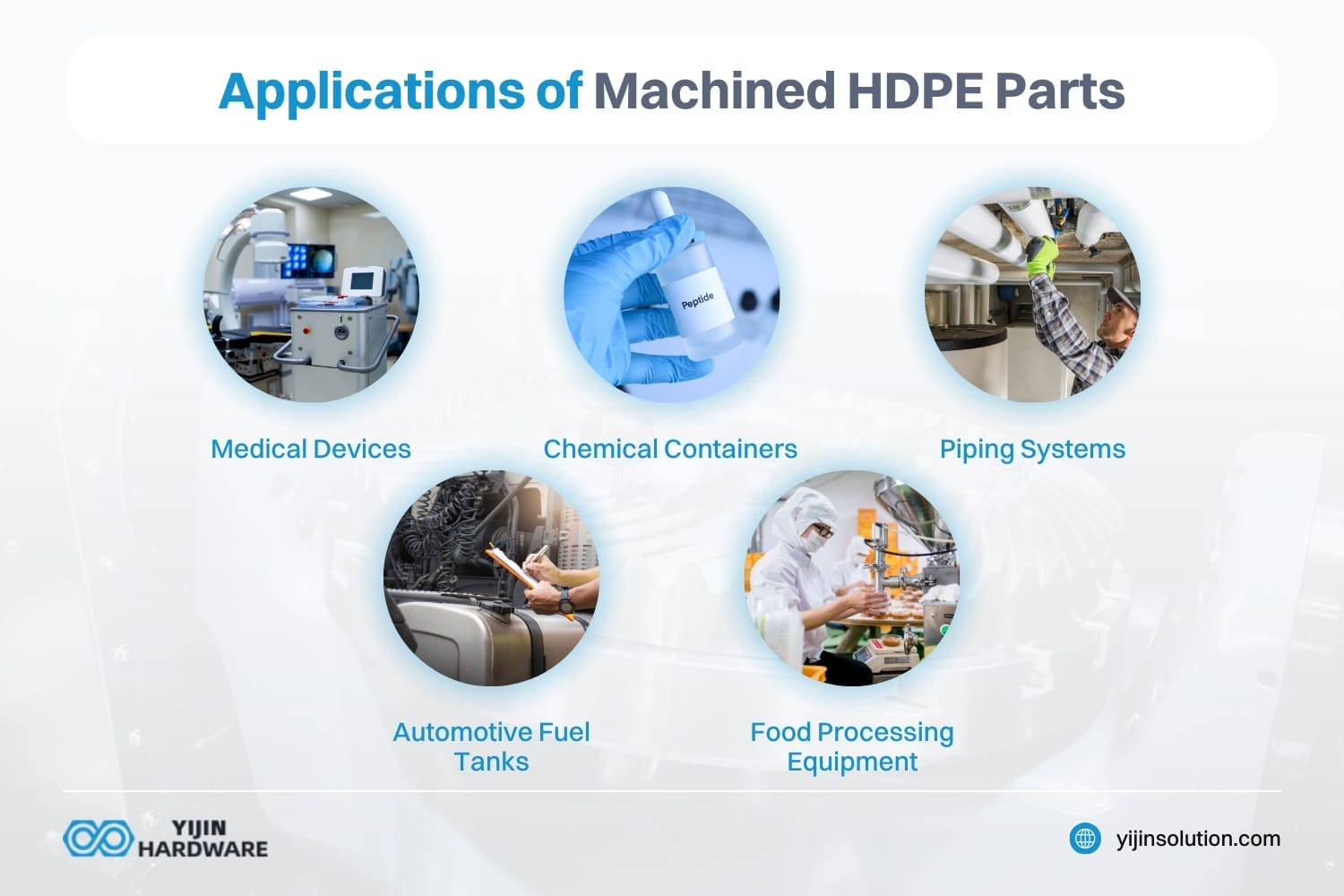applications of machined hdpe parts