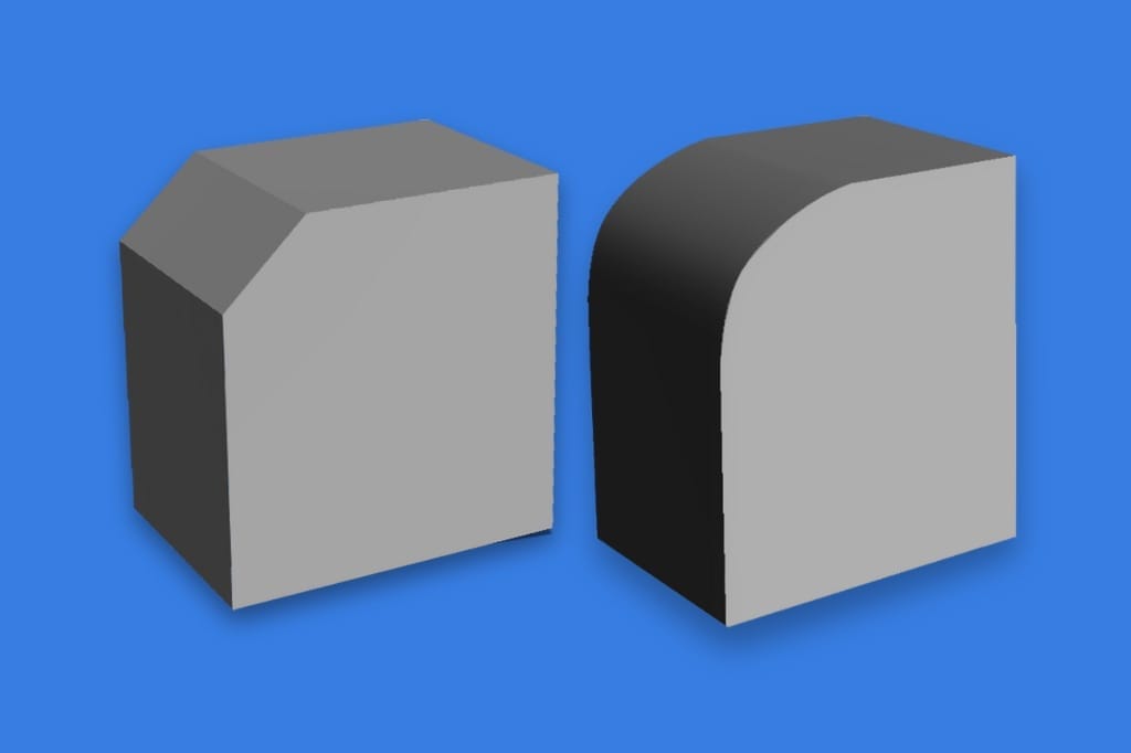 chamfer vs fillet key differences & usage explained