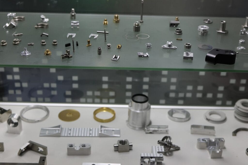 cnc machined aluminum parts sample display 03