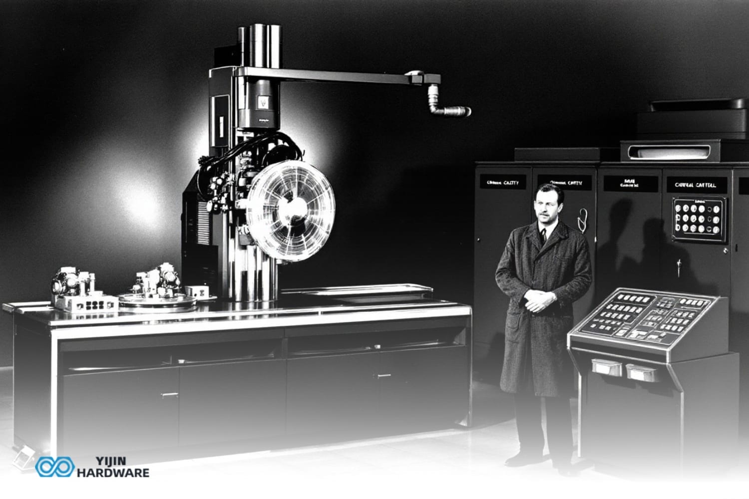 cnc machining in the 1950s