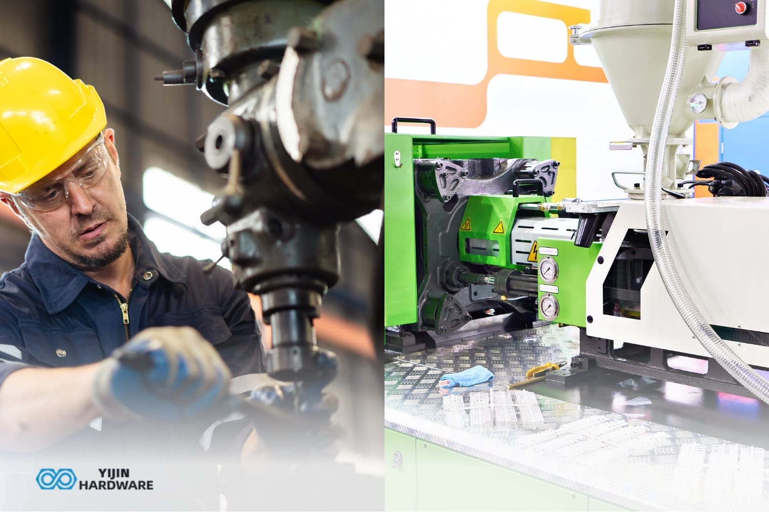 usinage CNC vs. moulage par injection de plastique