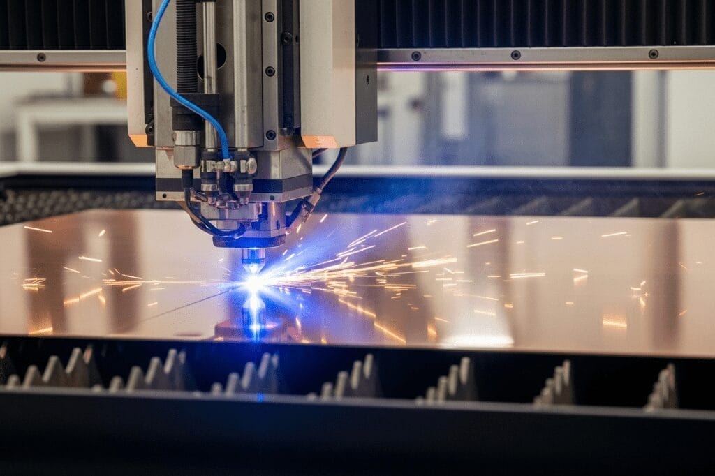 copper sheet metal fabrication process