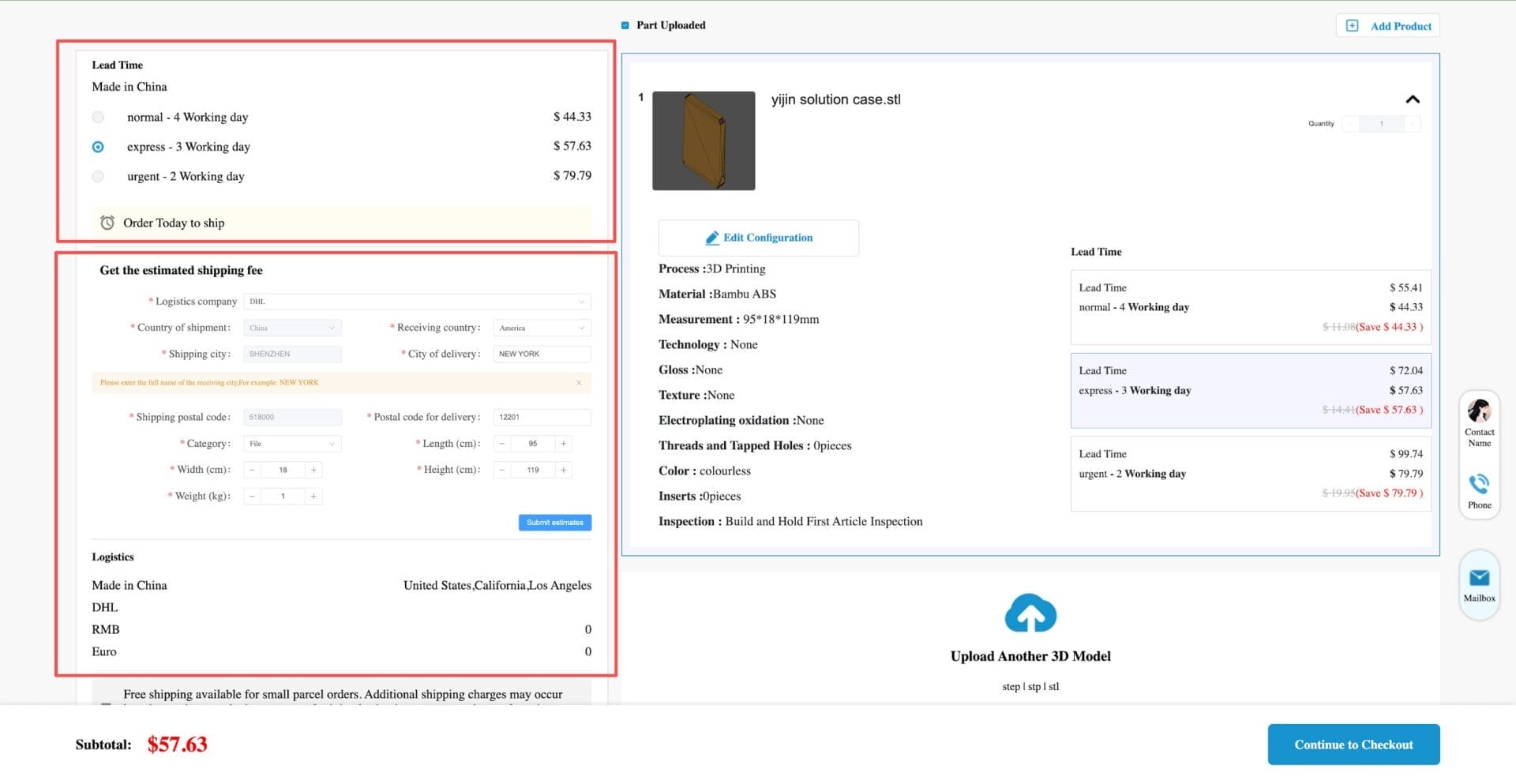 customize your quote
