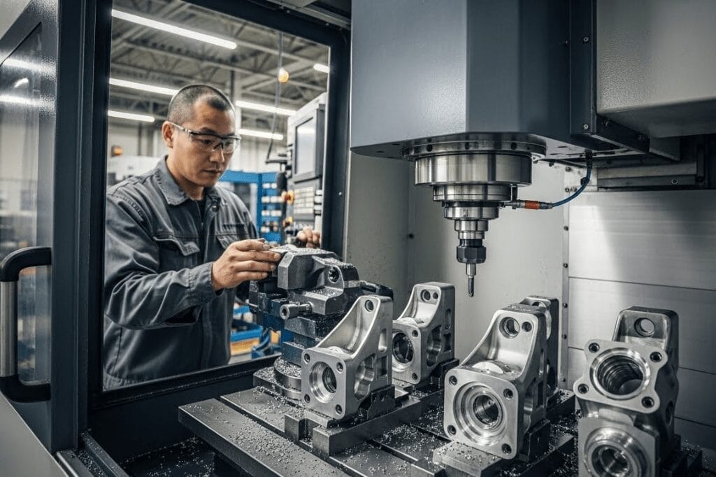 defense cnc machining process