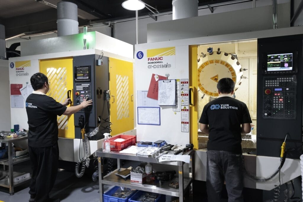 fanuc robodrill cnc máquinas operadores duales