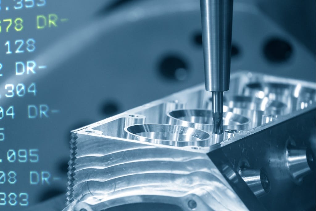 Fünf-Achsen-CNC-Maschine Prozessintegration