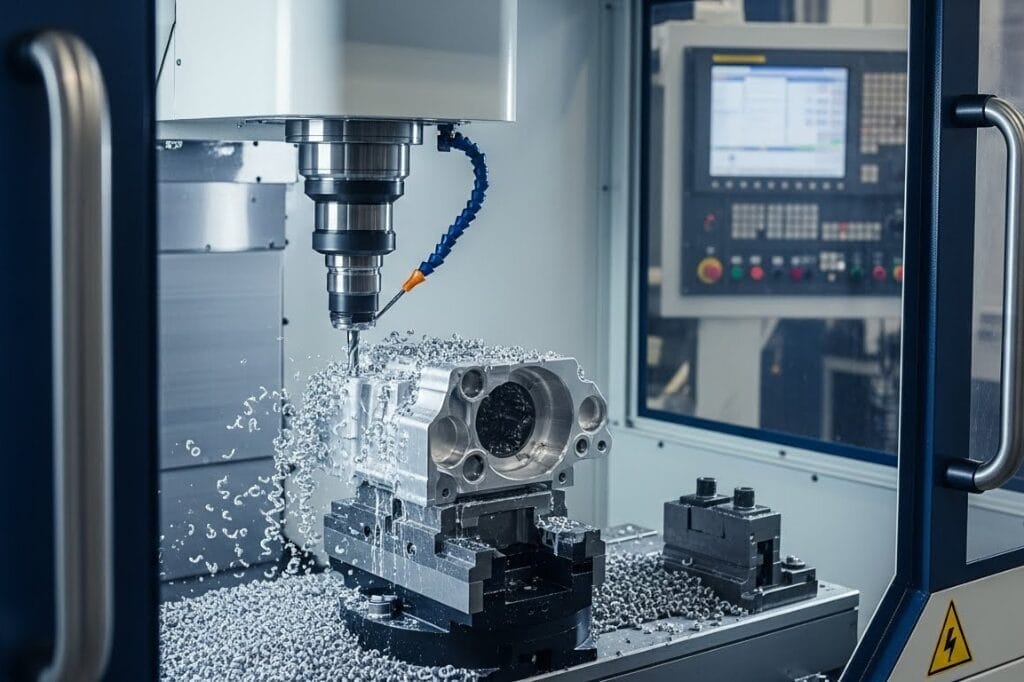 how are cnc machined connection points produced