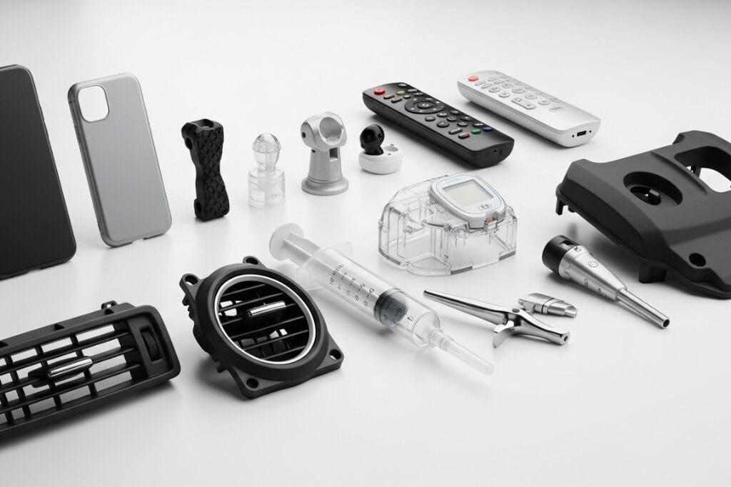 how do different industries benefit from injection molding