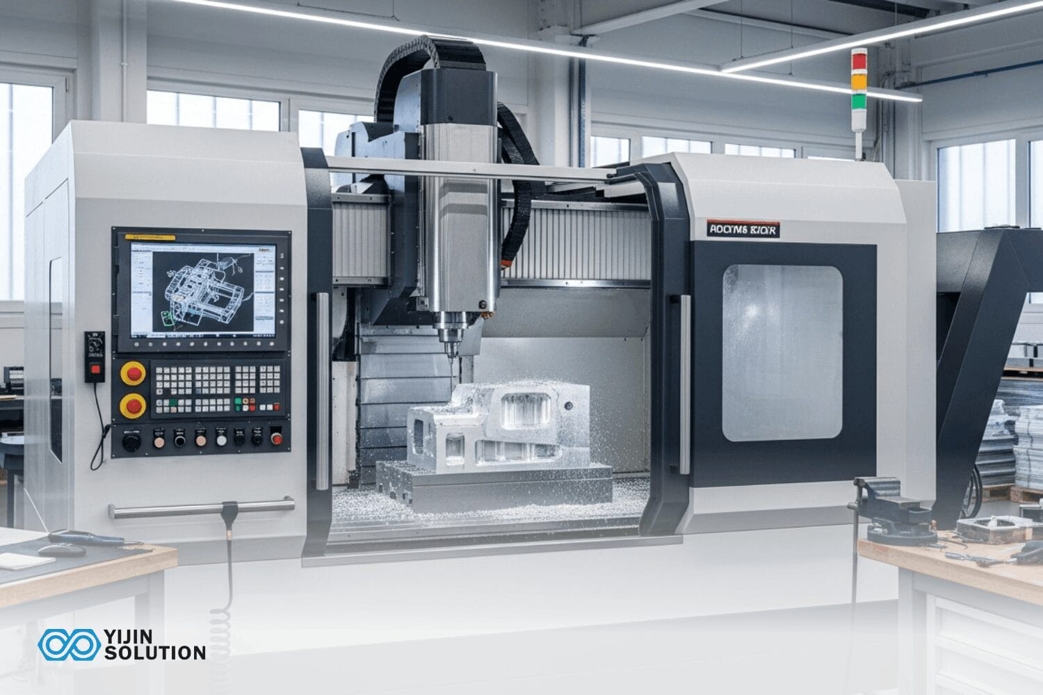 how does a cnc machine work