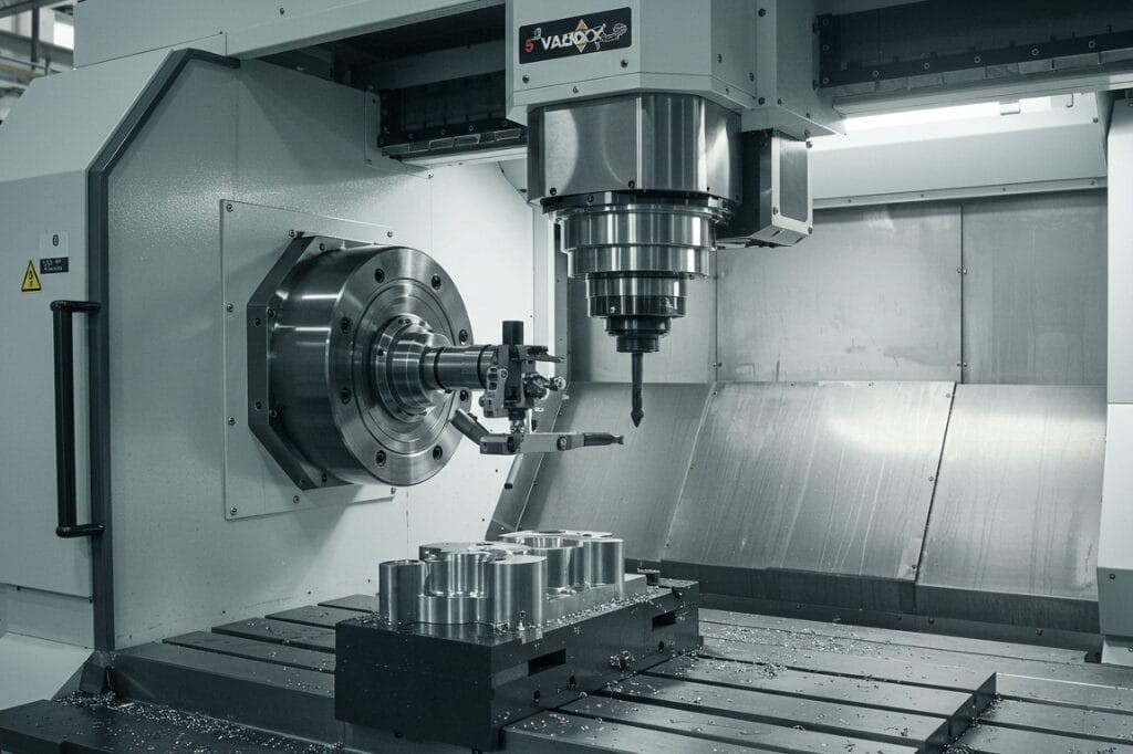 how does multi axis machining create complex geometries