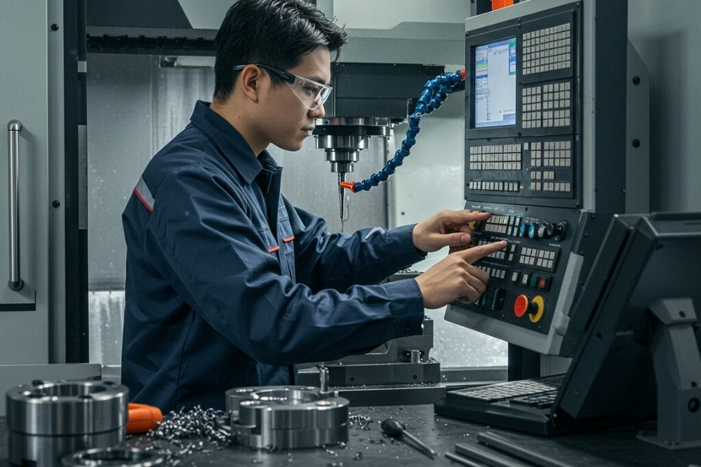 how does our horizontal cnc machining process work