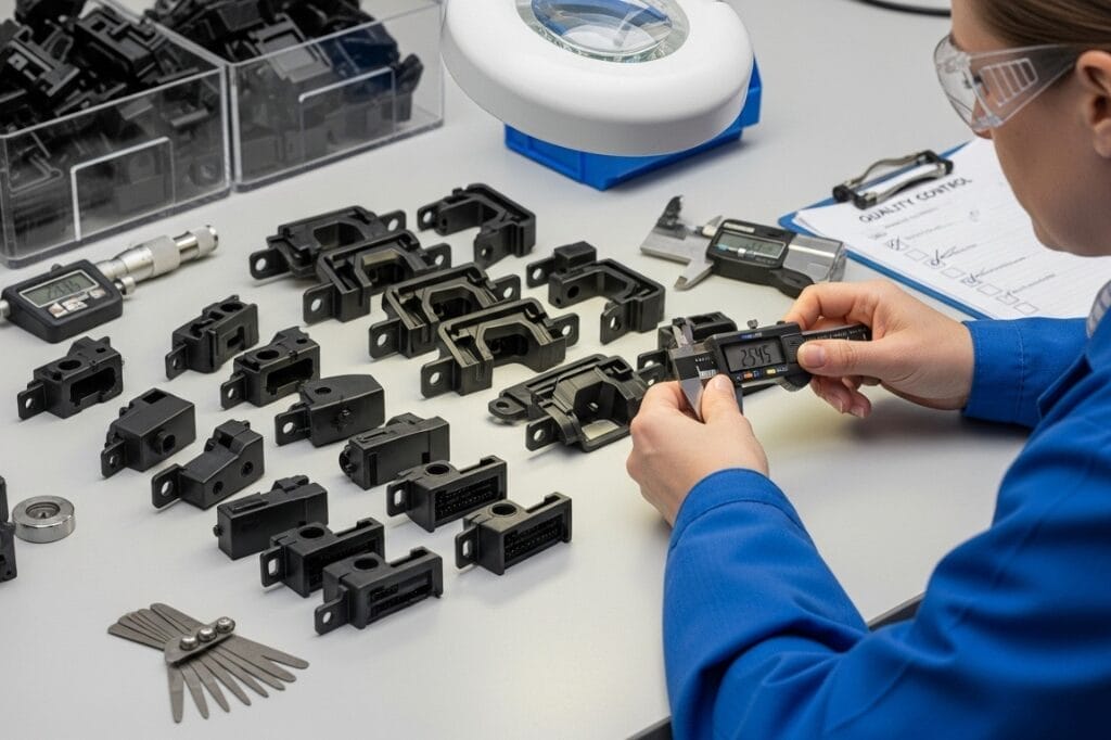 how does our injection molding process ensure quality