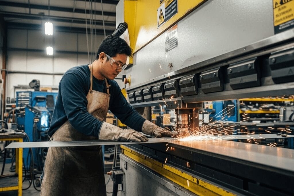 cómo funciona el proceso de fabricación de chapa metálica comercial