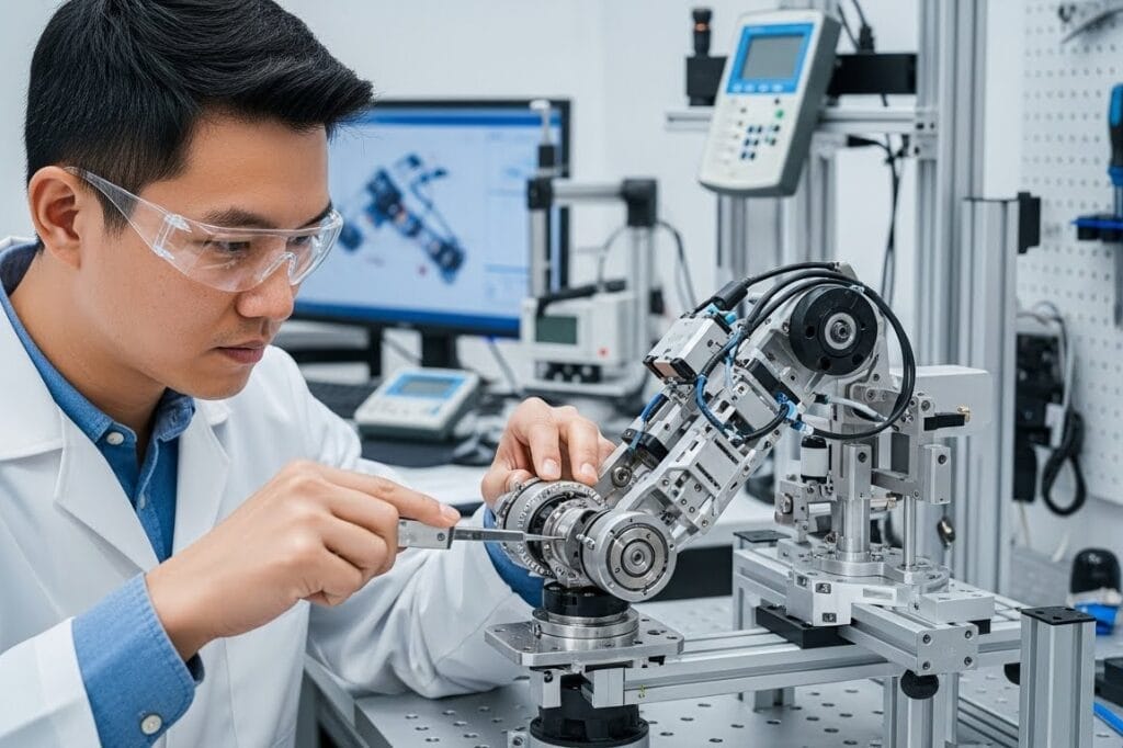 how long does it take to manufacture cnc robot connection points