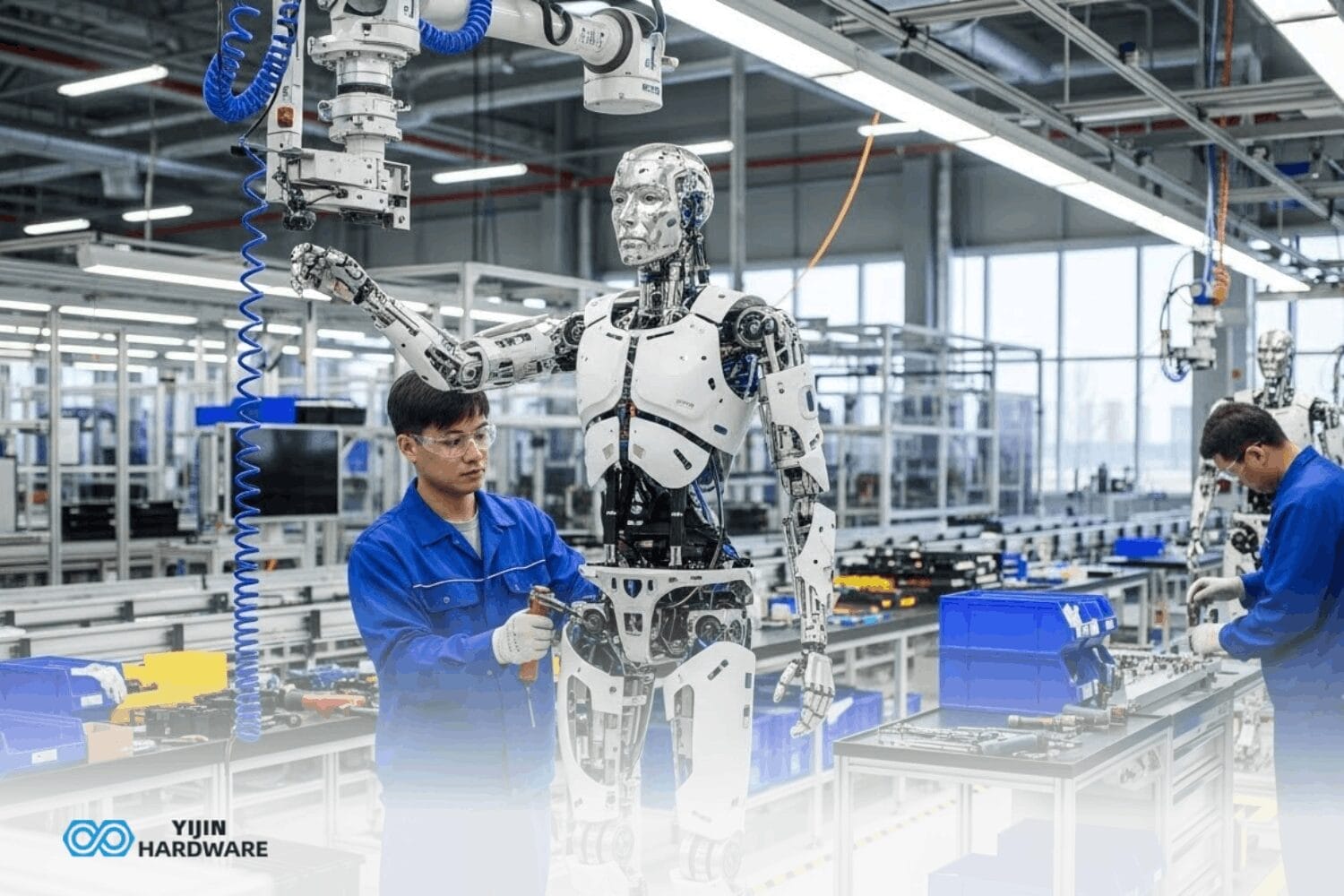 humanoid robot body parts