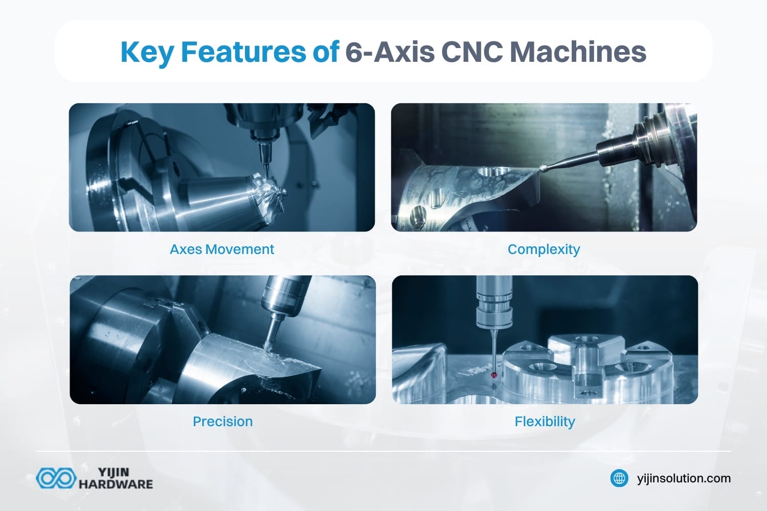 key features of 6 axis cnc machines