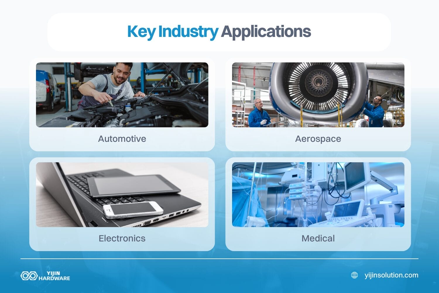 основные отрасли применения производители штампованных металлических деталей