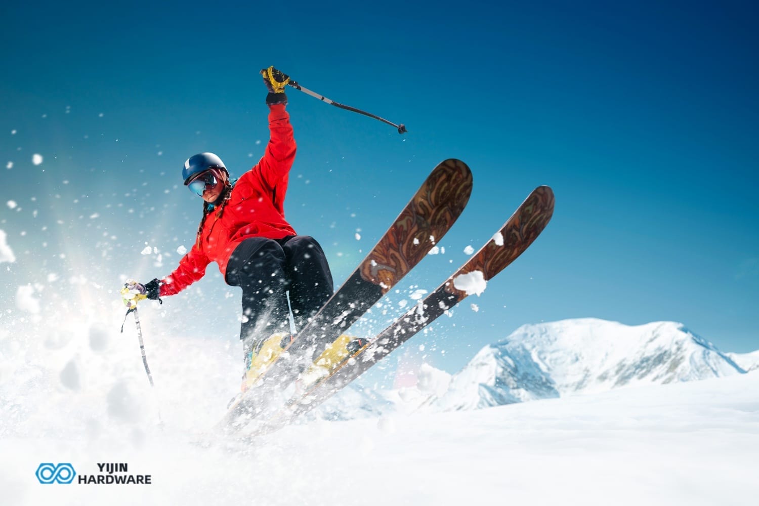 material science in premium ski construction