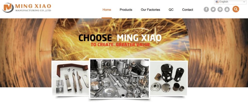 Startseite der mxm-Website