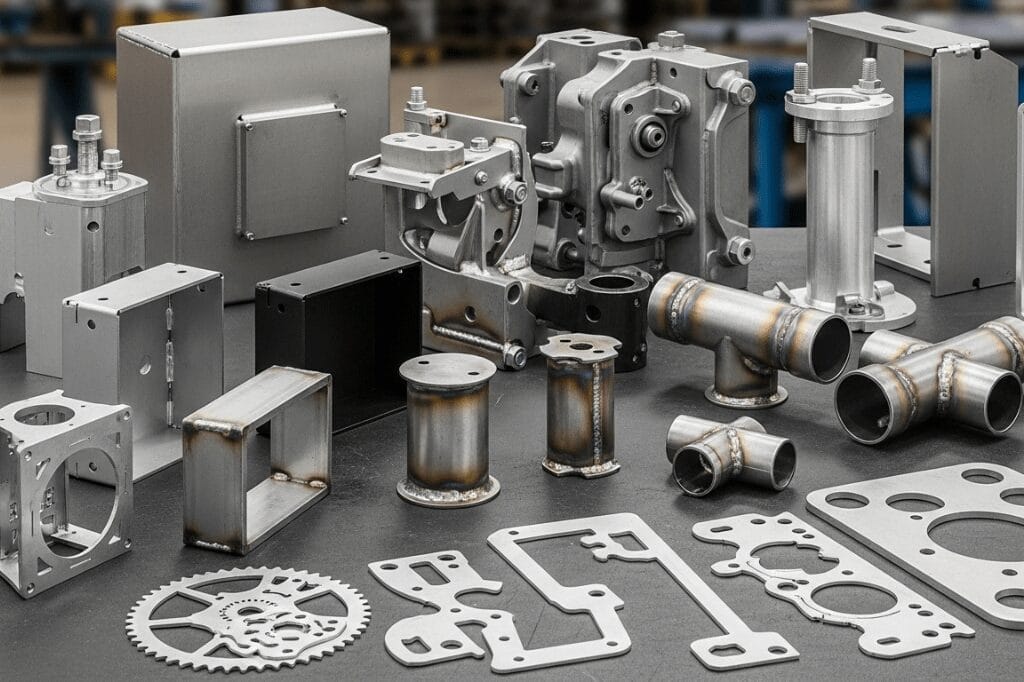 nuestros servicios de fabricación de chapa de alto rendimiento