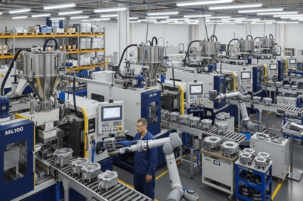 nuestros servicios integrados de moldeo por inyección de metales