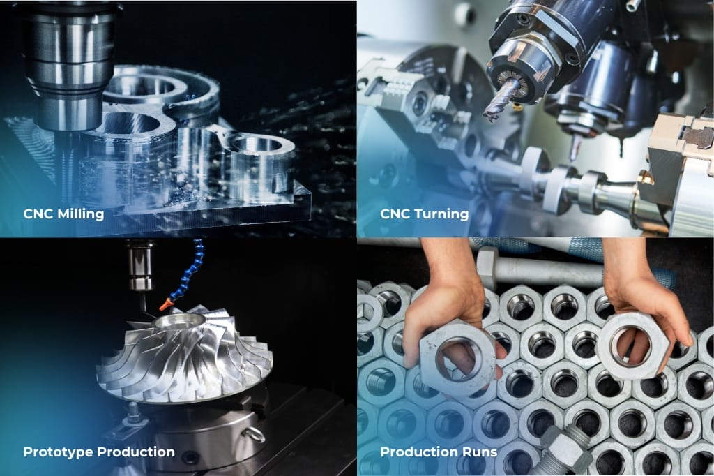 our subcontract machining services