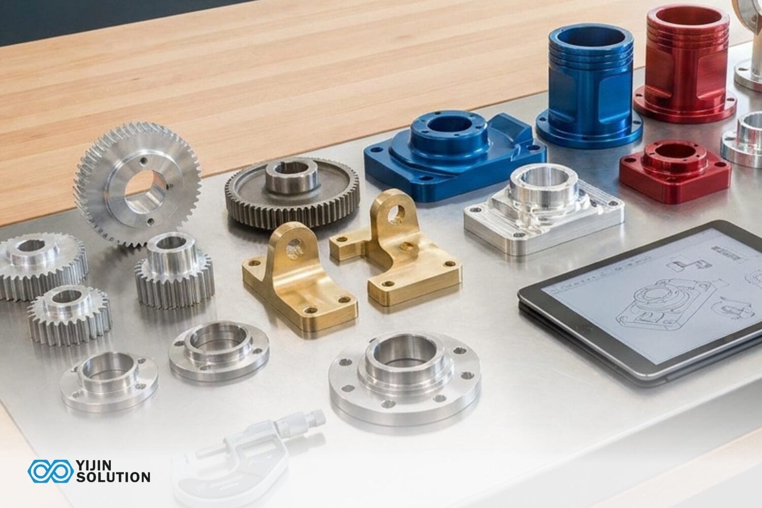 precision cnc machining parts tolerances, materials, and capabilities