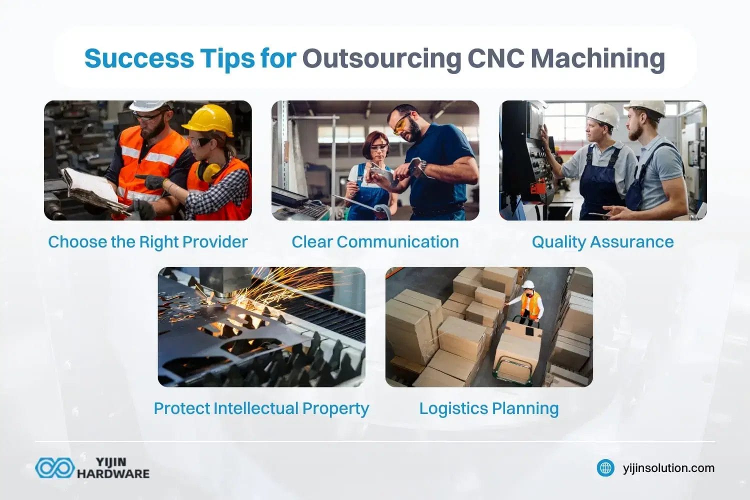 success tips for outsourcing cnc machining