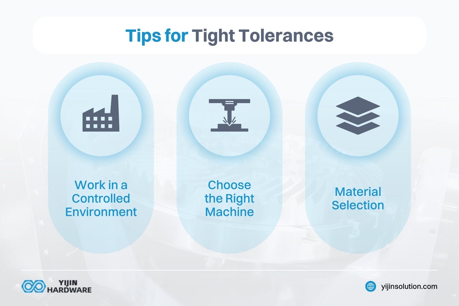 tips for tight tolerances