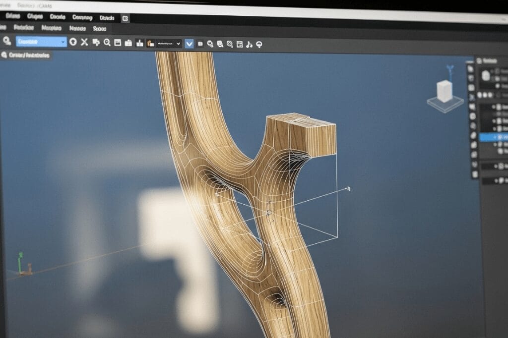 Quel logiciel de cadencement utilise-t-on pour le tournage du bois ?