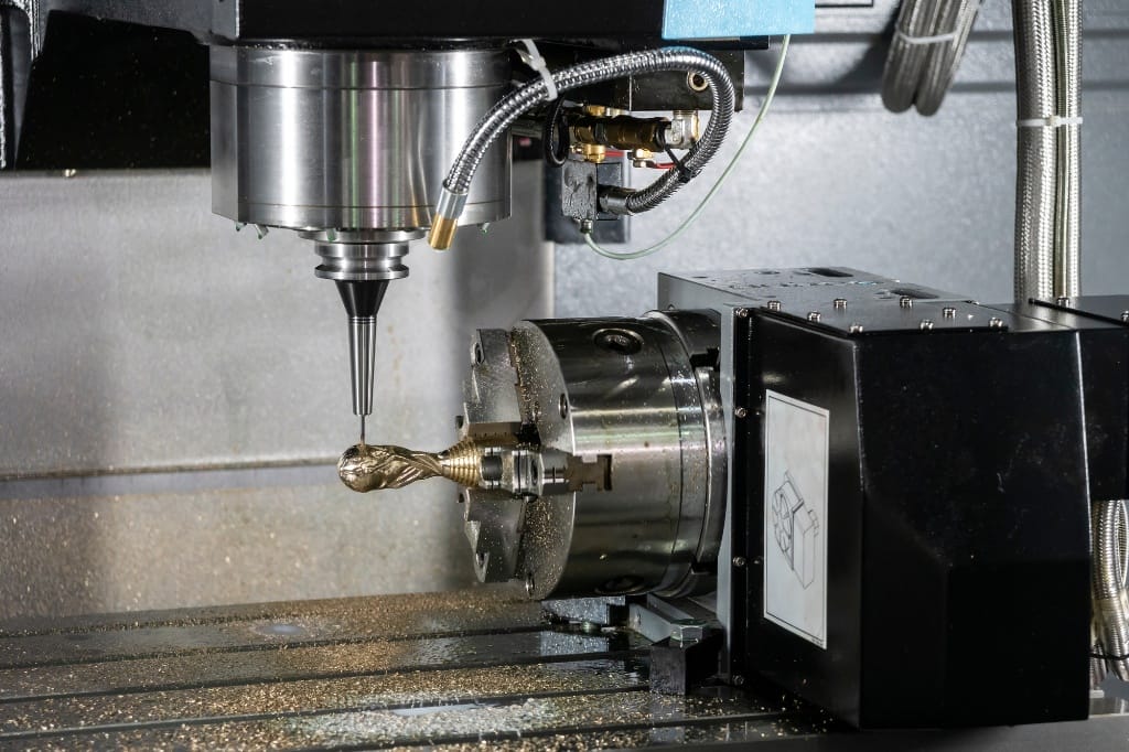 what is 4 axis cnc machining