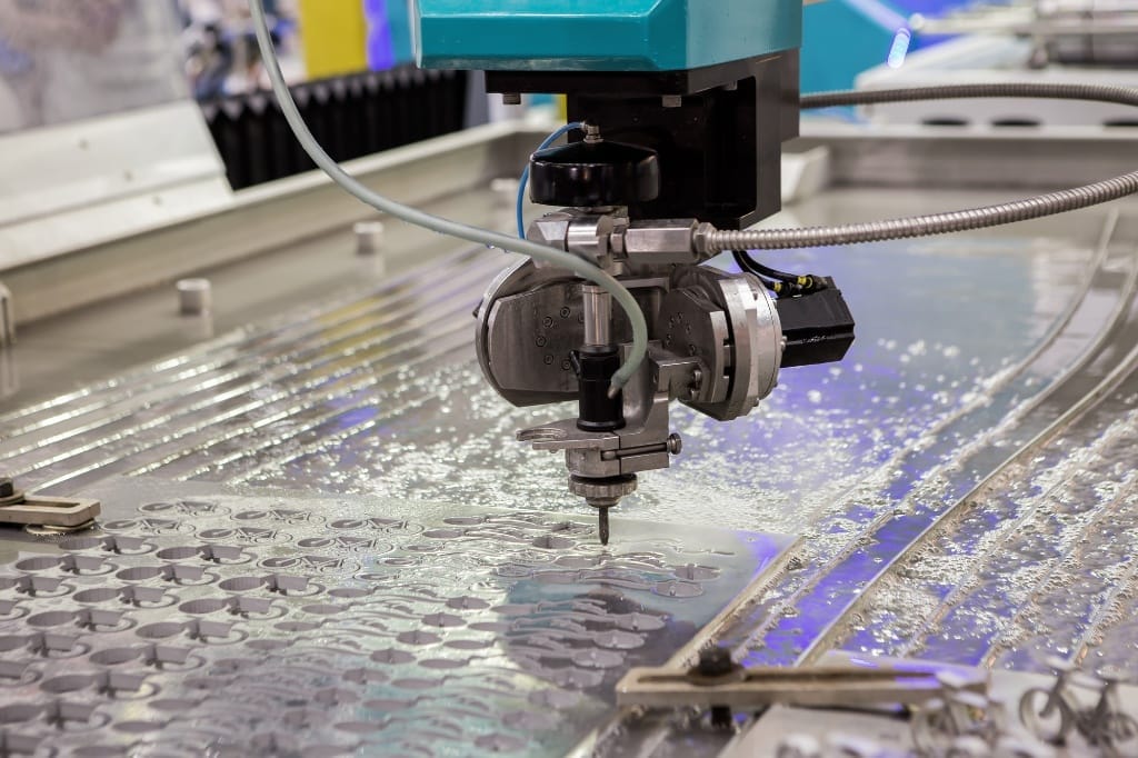 what is 5 axis waterjet machining