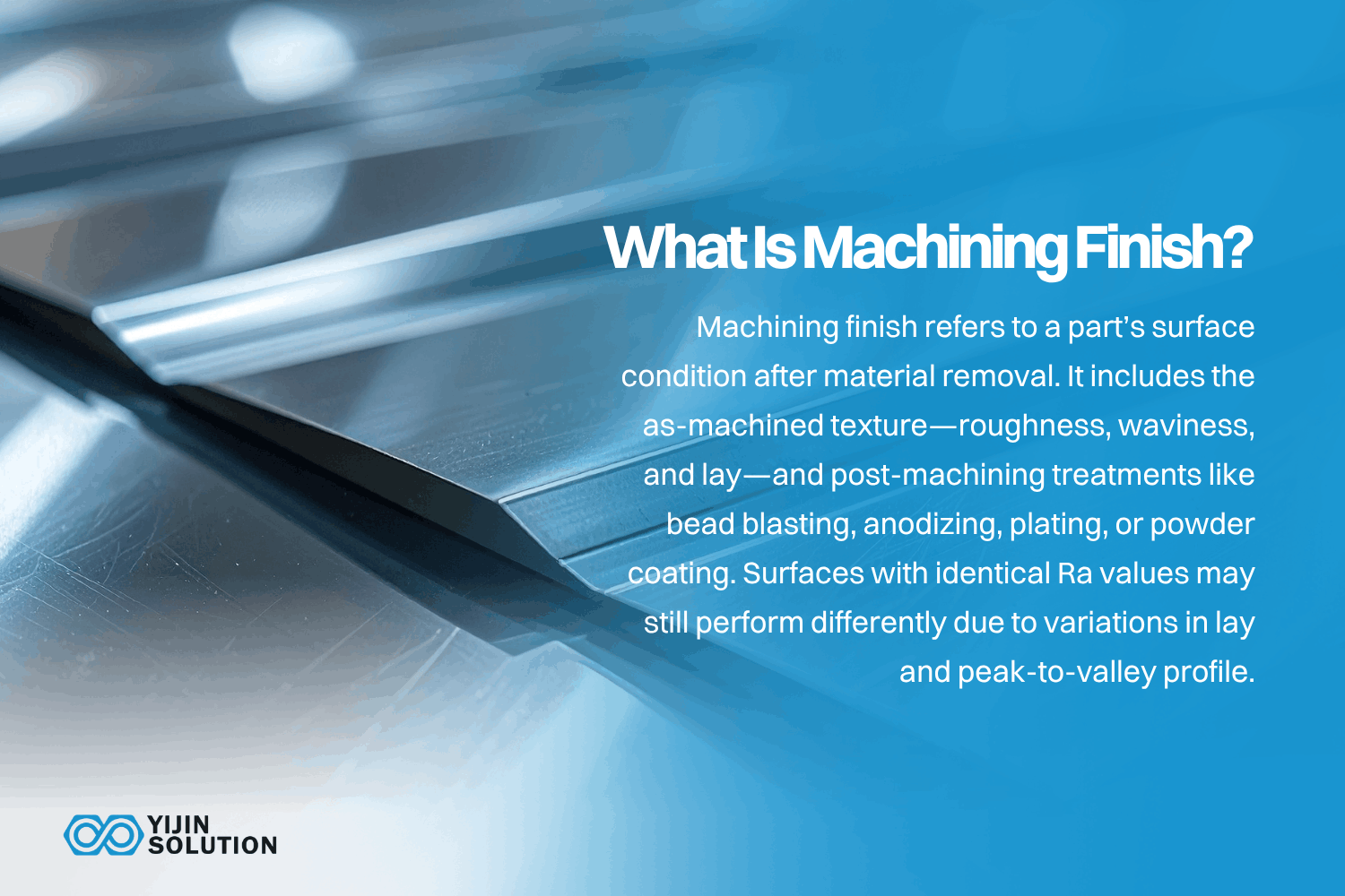 what is machining finish