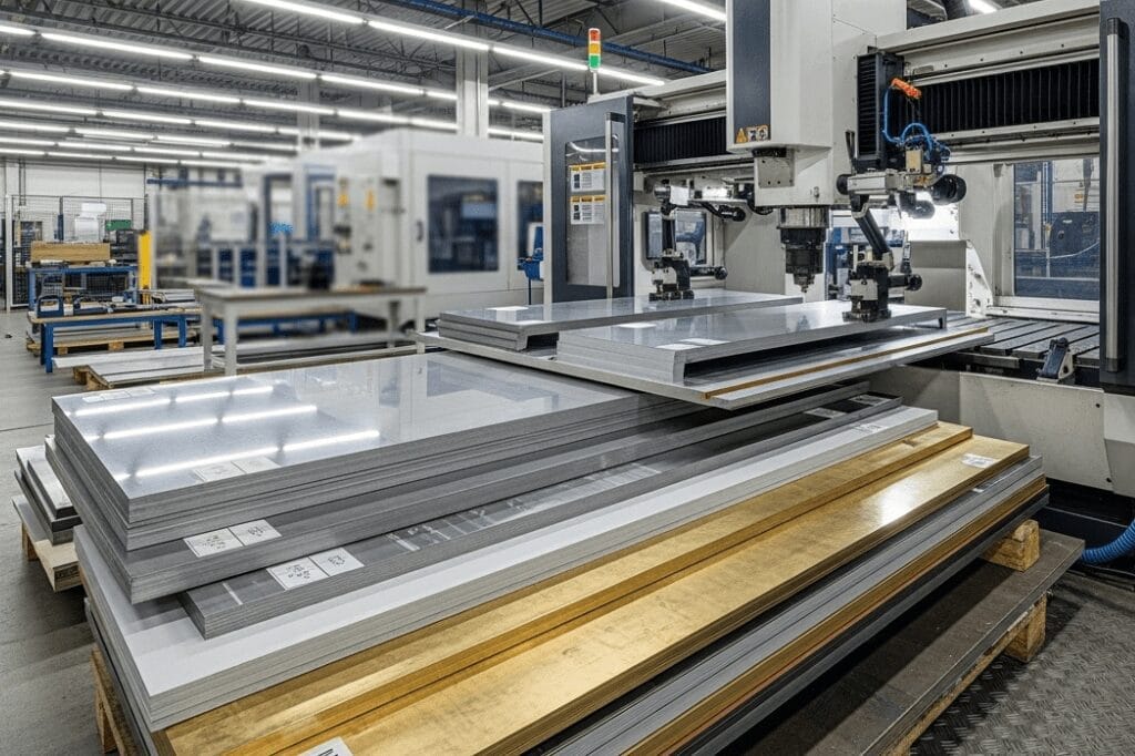 qué materiales pueden utilizarse en el punzonado cnc