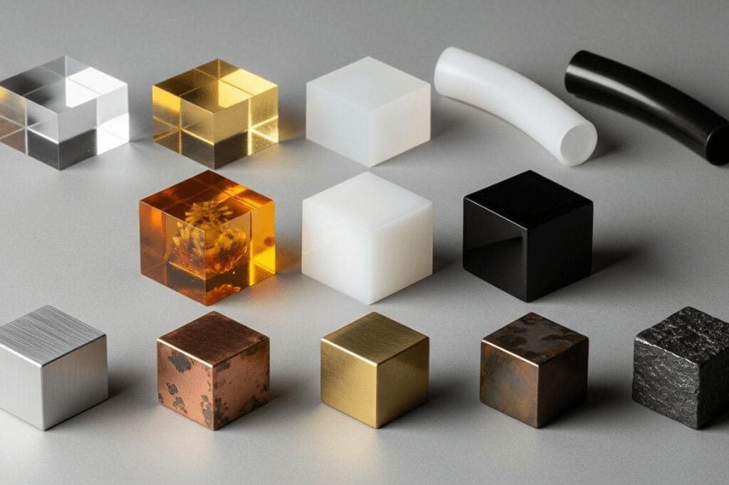 what materials can be used in large format 3d printing