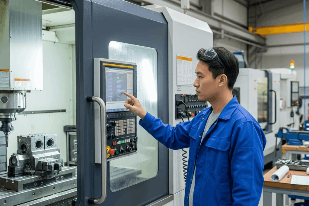 what’s the cnc machining process for robotics parts